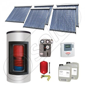 Set boiler cu panouri solare