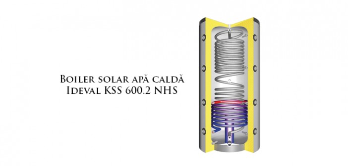 Boiler solar pentru apă caldă Ideval