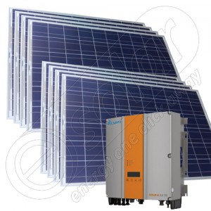 Kit solar 2 KW cu injectare în rețea
