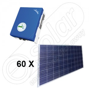 Kit solar 15 KW cu injectare în rețea