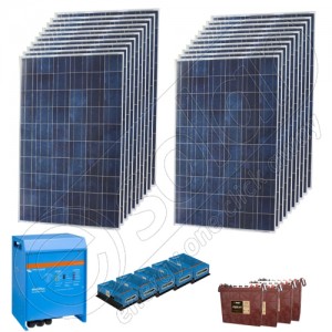 Kit panouri solare fotovoltaice 5 KW prețuri ieftine