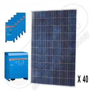 Instalația solară monofazată de 10 kW preț