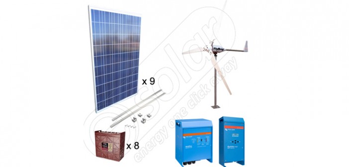 Sisteme solare 2250W şi eoliene 600W hibride pentru irigaţii în agricultură preț