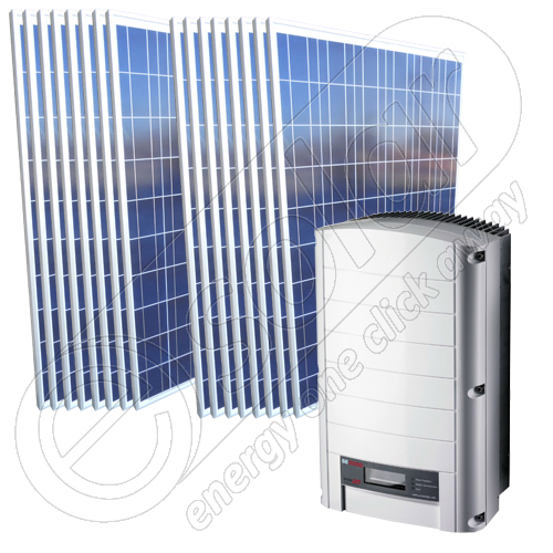Sistem Fotovoltaic Ongrid 3kw Complet