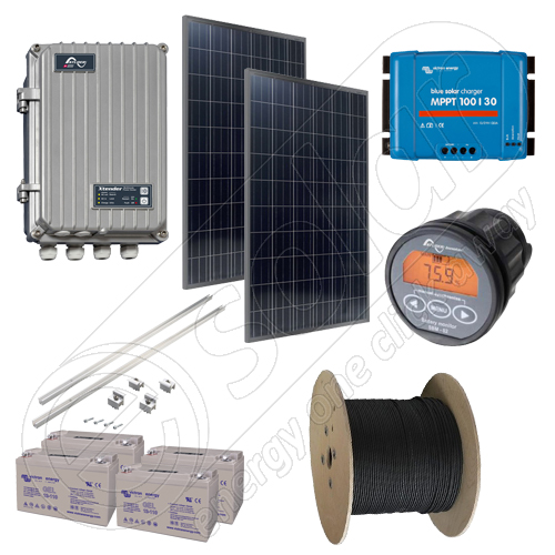 Kit Solar La Cheie Cu Panouri Fotovoltaice 400w Putere Instalata
