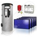 Set ISMO 5x1-200.2BIN panouri solare plane cu boiler all in one, Panouri solare plane la set cu boiler all in one 200 litri, Panouri solare plane cu boiler all in one Idella Smarty One