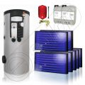 Set ISMO 7x1-400.2BIN panouri solare plane cu boiler all in one, Panouri solare plane la set cu boiler all in one 400 litri, Panouri solare plane cu boiler all in one Idella Smarty One
