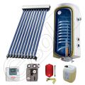 Pachet cu panou solar cu tuburi vidate, Panou solar cu tuburi vidate cu boiler termoelectric, Panouri cu tuburi vidate si boiler SIU 1x10-80.1TE