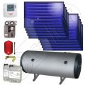 Pachet panouri solare plane si boiler termoelectric ISMO 10x1-1000.2BSH, Set panouri solare plane si boiler orizontal 1000 litri, Panouri solare plane si boiler Idella Smarty One