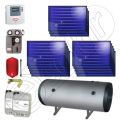 Panouri solare plane si boiler orizontal ISMO 13x1-1000.2BMH, Pachet panouri solare plane si boiler orizontal 1000 litri, Panouri solare plane si boiler orizontal termoelectric ISMO 13x1-1000.2BMH