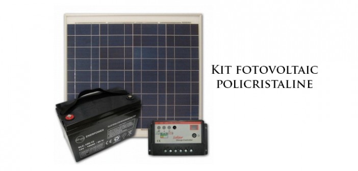 Kit fotovoltaic policristalin