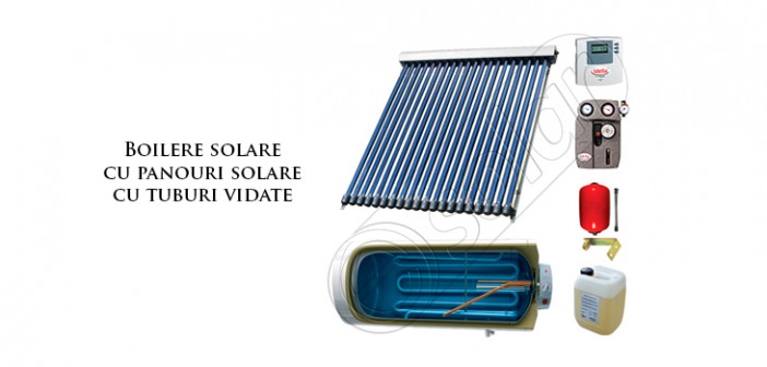 Boilere solare PV tuburi vidate