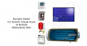 Set panouri solare cu boiler