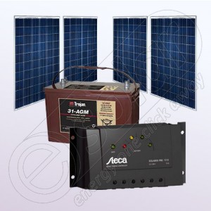 Kit fotovoltaic pentru casă pentru obţinerea independenţei energetice