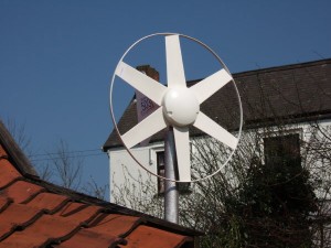 Turbină eoliană mică pentru locaţii temporare