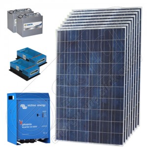 Sisteme fotovoltaice sinusoidale de 2kW putere instalata