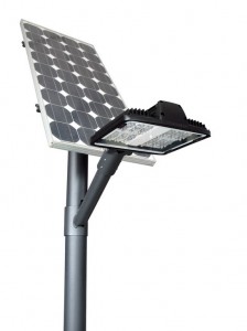 Stâlp fotovoltaic de iluminat cu LED-uri PV4M