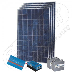 Kit fotovoltaic complet monofazat stand-alone