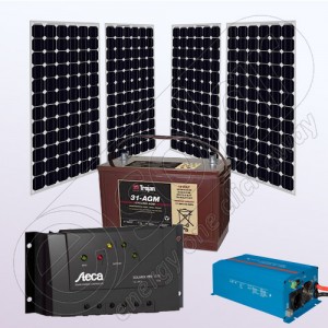 Sistem fotovoltaic solar 12V rezidențial prețuri mici