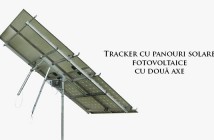 Tracker cu panouri solare fotovoltaice ieftin