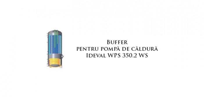 Buffer pentru pompă de căldură Ideval WPS 350.2 WS