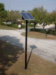 Stâlpi solari fotovoltaici de iluminat cu LED-uri PV-4M prețstâlpi solari fotovoltaici