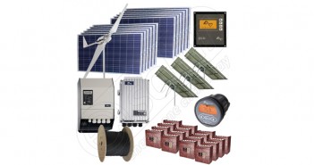 Sisteme hibride solare și eoliene cu producție de 10kW media zilnică preț