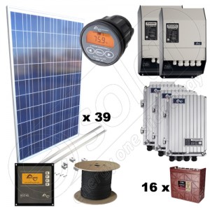 Sistem complet cu montaj la cheie inclus cu panouri fotovoltaice de 10kW preț