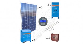 Kituri fotovoltaice 15kW putere pentru irigaţii în agricultură preț