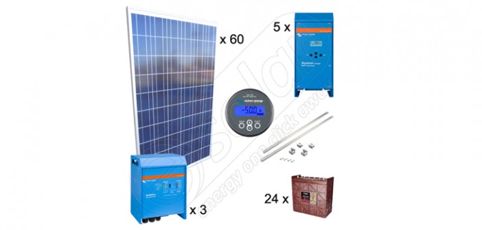 Kituri fotovoltaice 15kW putere pentru irigaţii în agricultură preț