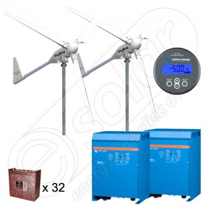 Sistem cu turbină eoliană de 12 kW pentru irigaţii agricole preț