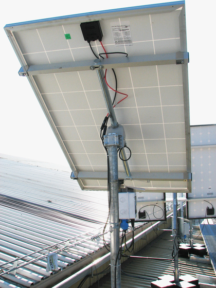 cousin Dormancy subtle Tracker solar cu structura din profile cu un ax, instalatii solare  fotovoltaice tracker, sisteme solare fotovoltaice