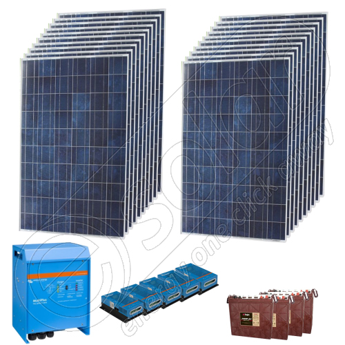 Kit solar fotovoltaic 5 kW putere instalata preturi ieftine