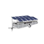 Remorca cu 10 panouri fotovoltaice IDELLA Mobile Energy IME 10