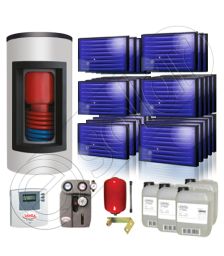 Panouri solare Idella si boiler Kombi set 28x1-1500.300.1KS