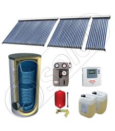 Panouri SIU 1x10-1x20-1x30-750.2BM, Pachet panouri solare cu tuburi vidate, Panouri solare cu tuburi vidate cu boiler solar