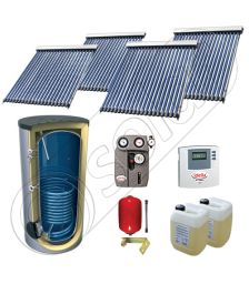 Panouri solare import China cu boiler solar, Set panouri solare cu tuburi vidate fabricate in China, Set panouri solare cu tuburi vidate si boiler SIU 4x20-1000.1BM