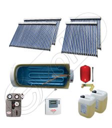 Panouri solare import China Solariss Iunona, Panouri solare ieftine cu tuburi vidate si boiler fabricate in China, Colectoare solare  cu tuburi vidate si boiler SIU 2x20-2x30-1000.1BMH