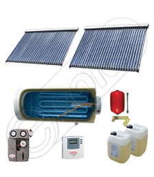 Panouri solare import China Solariss Iunona, Panouri solare ieftine cu tuburi vidate si boiler fabricate in China, Colectoare solare  cu tuburi vidate si boiler SIU 2x30-750.1BMH