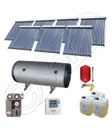 Seturi colectoare solare cu tuburi vidate si boiler, Panouri solare cu tuburi vidate import China, Set colectoare solare pentru apa calda SIU 7x18-1000.2BMH