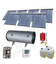 Seturi colectoare solare cu tuburi vidate si boiler, Panouri solare cu tuburi vidate import China, Set colectoare solare pentru apa calda SIU 7x18-800.2BMH
