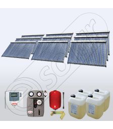 Panouri solare ieftine produse in China SIU 9x30, Pachet ccolectoare solare cu tuburi vidate, Set panouri solare pentru apa calda Solariss Iunona