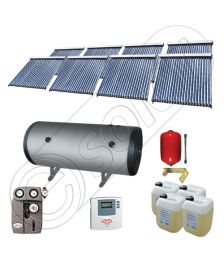Set panouri solare si boiler pentru apa calda SIU 8x22-2000.2BMH, Pachet colectoare solare cu boiler solar, Instalatii solare cu tuburi vidate fabricate in China