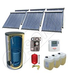 Panouri solare ieftine cu tuburi vidate si boiler SIU 6x18-1000.1BM, Panouri solare cu tuburi vidate si boiler 1000 litri, Pachete panouri solare cu tuburi vidate import China