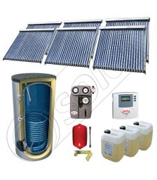 Set panouri solare cu tuburi vidate fabricate in China, Pachet panouri solare cu tuburi vidate si boiler 1000 litri, Set panouri solare ieftine cu tuburi vidate si boiler SIU 6x22-1000.1BM