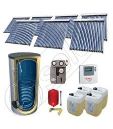 Set Solariss Iunona panouri solare cu boiler 1000 litri, Pachete panouri solare cu tuburi vidate si boiler 1000 litri, Pachete panouri solare fabricate in China cu tuburi vidate si boiler SIU 7x20-1000.1BM