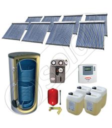 Panouri solare import China cu boiler SIU 8x20-1500.2BM, Solariss Iunona pachet panouri solare si boiler 1500 litri, Seturi panouri solare cu tuburi vidate si boiler 1500 litri