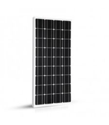 Kit solar pentru sistemele off-grid cu 2 panouri fotovoltaice monocristaline 100W 12V, un regulator de incarcare MPPT 15A si un acumulator solar 100Ah 12V pret ieftin 2