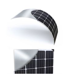 Panou fotovoltaic monocristalin flexibil 50W 12V cu randament ridicat si greutate redusa, potrivit pentru instalatii solare de mici dimensiuni precum cele pentru barci, rulote si autorulote pret ieftin 5