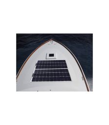Panou fotovoltaic monocristalin flexibil 50W 12V cu randament ridicat si greutate redusa, potrivit pentru instalatii solare de mici dimensiuni precum cele pentru barci, rulote si autorulote pret ieftin 4